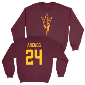 Arizona State Football Maroon Legacy Crew - Coleson Arends