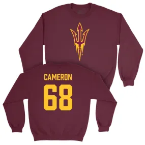 Arizona State Football Maroon Legacy Crew - Connor Cameron