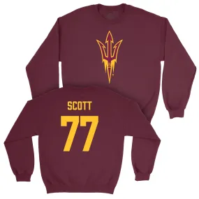 Arizona State Football Maroon Legacy Crew  - Kyle Scott