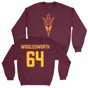 Arizona State Football Maroon Legacy Crew  - Tyler Wigglesworth