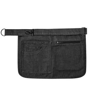 Black Denim - Metro utility hip apron