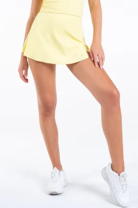 Cloud II Game Skort - Lemon