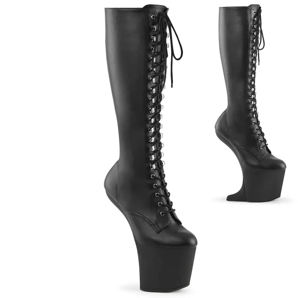 CRAZE-2023 Knee High Heelless Boots