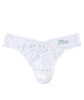 HANKY PANKY~ “Mrs”bridal original rise thong