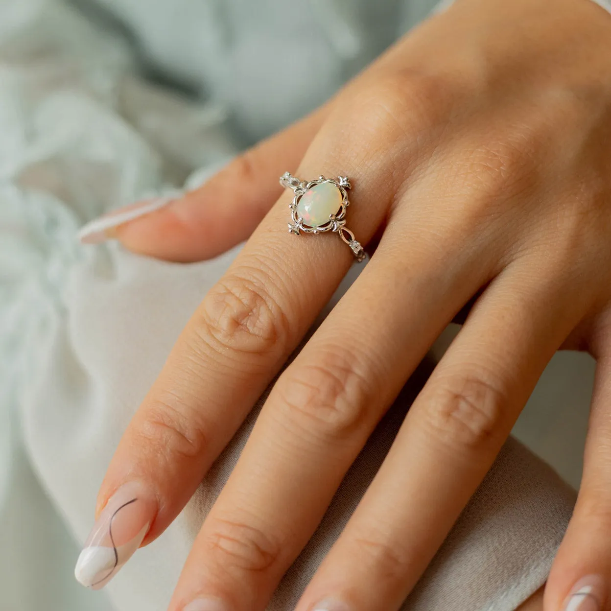 Ophelia Opal Ring