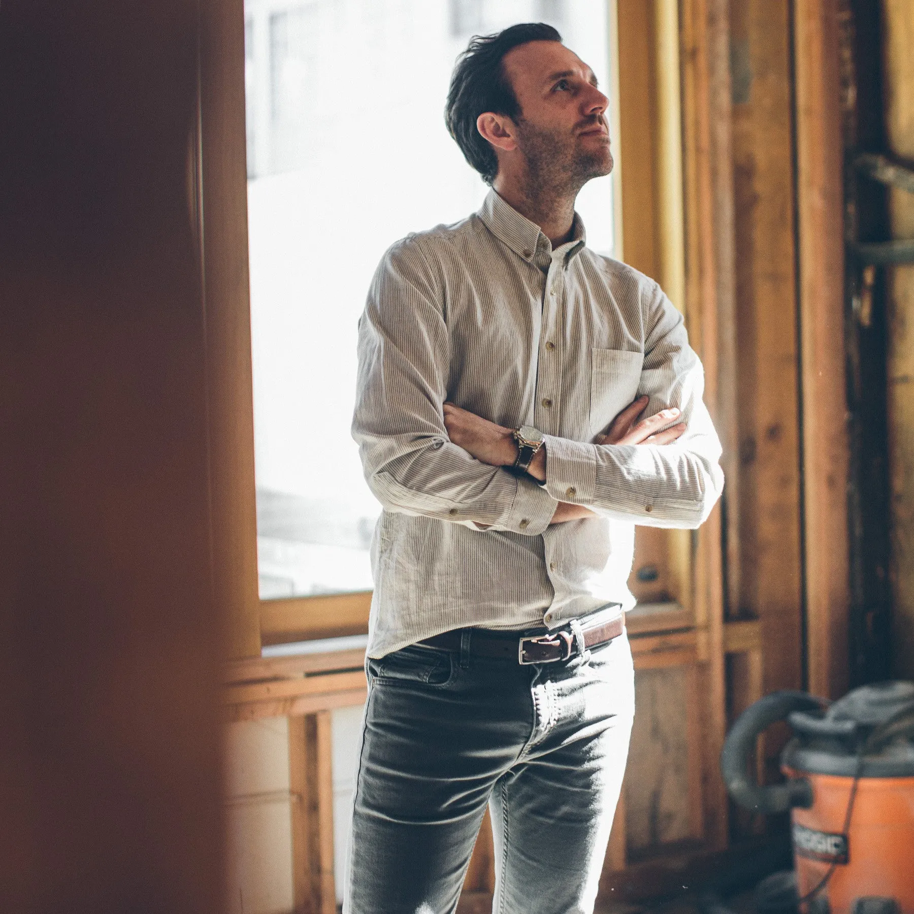 The Jack in Indigo Stripe Selvage